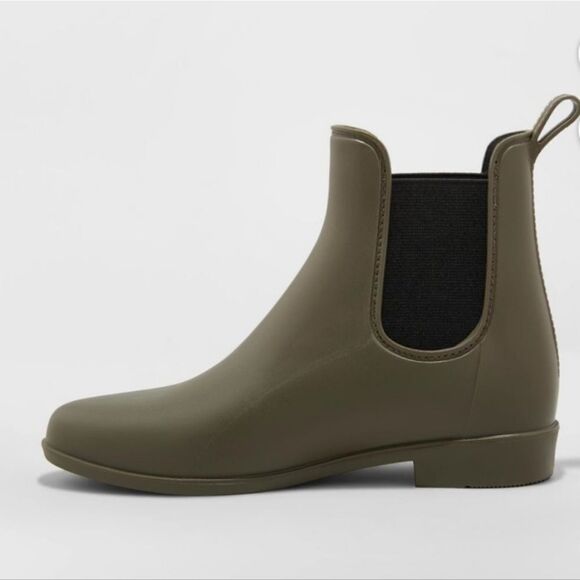 BRAND NEW A. NEW. DAY WOMEN’S CHELSEA MID CALF ANKLE RAIN BOOTS - Picture 6 of 14